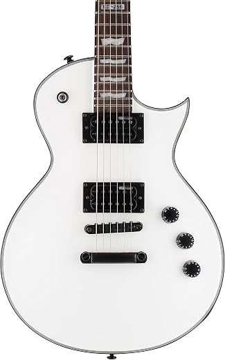 ESP LTD EC-256 Electric Guitar, Snow White