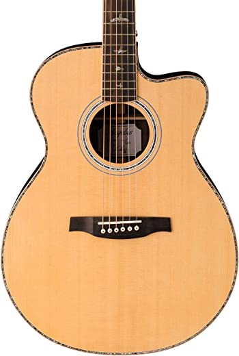 PRS Paul Reed Smith SE A60E Angelus Acoustic Electric Guitar with Case, Natural